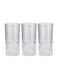 3pcs Glass Tumbler Set 360ml