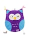 Gigwi Joyful Space Series Cat Play Mat Owl with Crinkle Paper &amp; Catnip Bag Cat Toy (7326)