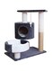 ANTOLE Deluxe Cat Tree Climbing Tower Double Condo House with Sisal Scratching Posts Toy Ball for Kitten Activity Centre Playhouse, Pet Furniture Cat Tower