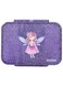 Essen Tritan Bento Lunch Box for Kids Girls - Purple Glitter Fairy