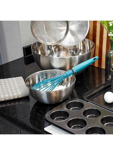 Box Stainless Steel Serving Bowl Silver 20cm