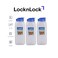 LocknLock Aqua Water Bottle 900ml &ndash; Pack of 3, BPA-Free, Flip-Top Lid