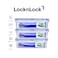 LocknLock 550ml Rectangle Airtight Food Storage PACK of 3 &ndash; BPA-Free, Microwave, Freezer, and Dishwasher Safe