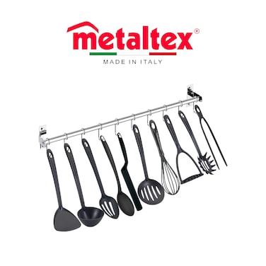 Metaltex Rapid Nylon Kitchen Tool Set &ndash; 10-Piece Heat-Resistant Cooking Utensil Pack