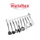 Metaltex Rapid Nylon Kitchen Tool Set &ndash; 10-Piece Heat-Resistant Cooking Utensil Pack
