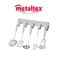 Metaltex Kristall Kitchen Utensil Set &ndash; 5-Piece Stainless Steel Cooking Essentials