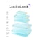 LocknLock Freezer Fit 5-Piece Container Set (450ml to 3.5L) &ndash; Stackable, BPA-Free Food Storage Container