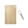LocknLock Medium Rectangular Cutting Board + Free Metaltex 67mm Pizza Cutter &ndash; Durable &amp; Practical Kitchen Set