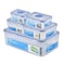 LocknLock 5-Piece Food Container Set &ndash; Airtight &amp; Versatile Storage Solution