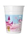 Procos 8 Plastic Cups 200Ml Unicorn