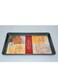 Non-stick Medium Baking Pan, Flat Bottom, 38.1cm x 25.3cm x 2.6cm, Black