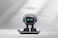 EMO Robot Desktop Pet Companion (Skateboard-Black) AI-Powered Smart Robot with Voice Interaction, Smart Light &amp; Wireless Charging Skateboard Base for Kids and Adults