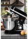 MEBASHI 12 Litre Stainless Steel Bowl Mixer Black ME-SBM1114