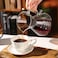 1CHASE Borosilicate Heat Resistant Glass Coffee Server Pot with Filter For Pour Over Coffee Maker 500 ML
