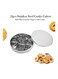 Stainless Steel Cookie Cutters Mold Set Silver 12.5x2.5x12.5cm