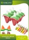 6 Pieces Ice Lolly Moulds with Sticks, Popsicle Mould Bpa Free Ice Cream Moulds Reusable Ice Pop Holders for Kids Babies Adults for DIY Fruit, Yogurt, Juice, Homemade Popsicle (Multicolour)