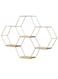 Creative Wall Storage Rack Hexagonal Combination Shelf