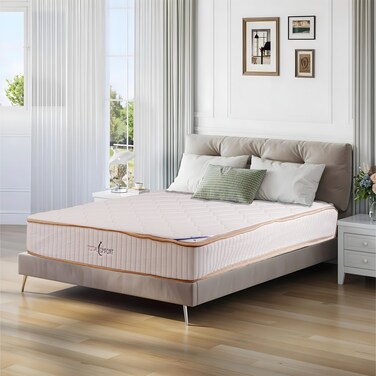 Total Comfort - Barcelona Mattress   22cm Thickness   Bonnell Spring System   Single 90x190x22cm