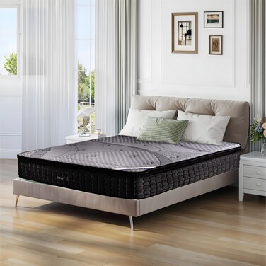 Total Comfort- Budapest Mattress   30cm Thickness   Latex EuroTop Layer   (Super King 200x200x30 cm)