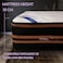 Total Comfort Milan Mattress   30cm Thickness   Gel Memory Foam EuroTop   CV Foam Layer   Pocket Spring Core   No Turn Design   Double, Queen, King, Super King (Double 120x200x30 cm)