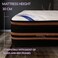 Total Comfort Milan Mattress   30cm Thickness   Gel Memory Foam EuroTop   CV Foam Layer   Pocket Spring Core   No Turn Design   Double, Queen, King, Super King (King 180x200x30 cm)