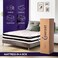 Total Comfort Athens Mattress   30cm Thickness   Memory Foam EuroTop   Pocket Springs   Motion Isolation   No Turn Design   Foam-Enclosed Border (Single 100x200x30 cm)