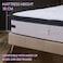 Total Comfort Edinburgh Mattress   30cm Thickness   Memory Foam   5-Zone Support System   Motion Isolation   No Turn Design   Pillow Top (Double 120x200x30 cm)