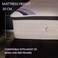 Total Comfort Madrid Mattress   30cm Thickness   Latex Euro Top   Pocket Spring Core   CV Foam Layer   Foam-Enclosed Border   No Turn Design (Double 120x200x30 (cm))