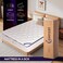 Total Comfort Madrid Mattress   30cm Thickness   Latex Euro Top   Pocket Spring Core   CV Foam Layer   Foam-Enclosed Border   No Turn Design (Double 120x200x30 (cm))