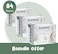 Bloomies Premium Baby Diapers for Newborns, 0-5kg, 84 Count, Eco-friendly And Hypoallergenic Ultra-Soft Nappy Diaper Skin Friendly, Leakage Protection, Wetness Indicator, 100% Organic Natural Bamboo Made