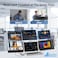 14" Triple Laptop Screen Extender FHD 1080P IPS Portable Monitor USB-C HDMI