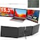 Ultra-Thin Laptop Screen Extender 15.3" FHD 1200P Portable Monitor, Dual Screen Productivity Display, Plug &amp; Play for 14"&ndash;17.3" Laptops