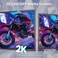 23.8" 2.5K 180Hz Gaming Portable Monitor, IPS Laptop Screen Extender with HDR, 178&deg; Wide View, USB-C HDMI Travel Display for Work, Study &amp; PS5/Xbox/PC/Phone