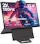 23.8" 2.5K 180Hz Gaming Portable Monitor, IPS Laptop Screen Extender with HDR, 178&deg; Wide View, USB-C HDMI Travel Display for Work, Study &amp; PS5/Xbox/PC/Phone