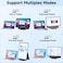 Portable Monitor 24" 100Hz for Work Home Office Game, 1080P FHD IPS Laptop Screen Extender