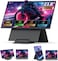 Portable Monitor 24" 100Hz for Work Home Office Game, 1080P FHD IPS Laptop Screen Extender