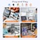 15.6" Dual-Screen Portable Monitor Extender FHD IPS Folding Display USB-C HDMI