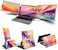 V2COM S6 15.6-Inch FHD 1080P Laptop Screen Extender, Multi-Function Portable Monitor with 80% NTSC, USB/HDMI Hub, Plug &amp; Play, Compatible with Windows, Mac, Chrome, Android, Switch &amp; PS5