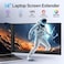 V2COM 14-Inch 1080P FHD Laptop Screen Extender, Ultra-Thin &amp; Lightweight Portable Monitor, Plug &amp; Play via Type-C/HDMI, Compatible with 13-17" Laptops