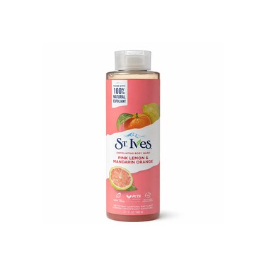 St. Ives Exfoliating Body Wash Pink Lemon &amp; Mandarin Orange 650ml