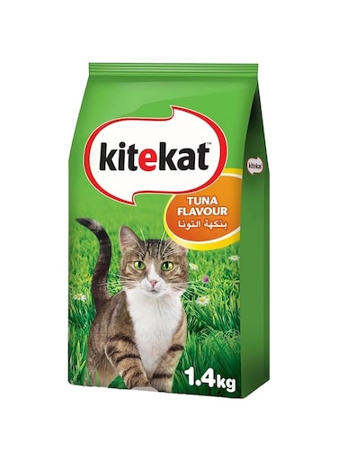 Kitekat Tuna Dry Cat Food 1.4kg ( Package may very )