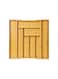 Bamboo Expandable Drawer Organizer, Silverware Utensil Holder and Closet Cutlery Tray for Kitchen, Home