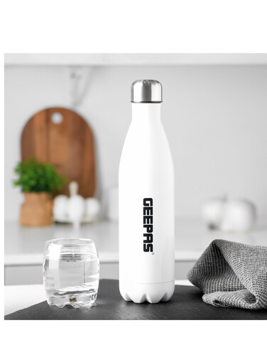 750 ML Stainless Steel Vacuum Flask GVF27020, Double Wall Insulation for Hot and Cold Beverages, Comfortable to Hold and Easy to Carry, Suitable for Indoor and Outdoor Use