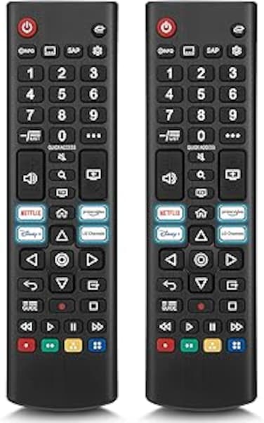 OMAIC Universal for LG Smart TV Remote Control Replacement (Pack of 2)