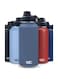S2C Stainless Steel Water Bottle 1L,32oz Double Wall Vacuum Insulated Water Bottle, BPA Free Water Bottle for Kids School with Spout Lid - Thermos Water Flask for Hot Water, Water Bottles (GREY)