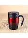Royalford Vacuum Mug, Double Wall Stainless Steel, Rf10181-450ML/15.2Oz, Ss 304 Inner Pot, Compact Lid For Travel, Portable &amp; Leak-Resistant, Preserves Flavour &amp; Freshness