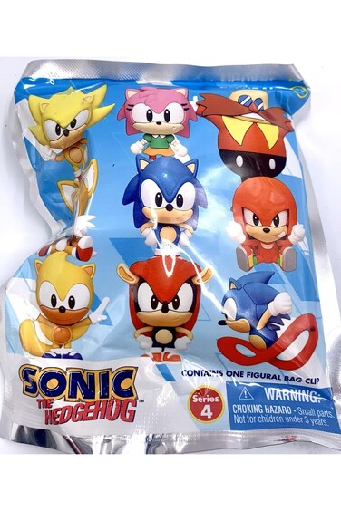 Monogram: Sonic 3D Foam Bag Clip, Series-4 MN36065