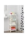Blueberry Vesken Shelf Unit 36X100cm White