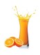 6 Piece Carafe Glass Set, 610ml Capacity - Clear