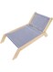 GUPE Cat Hammock, Detachable Portable Indoor Pet Bed, Wooden Cat Elevated Cooling Outdoor Bed for Summer, Prevent Shaking Furniture Pet Bed Puppy Bed for Cats Small Dogs Rabbit (Beach Chair)